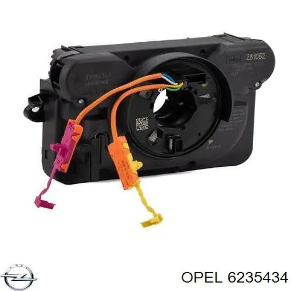 Pierścień kontaktowy AIRBAG, taśma kierownicy Opel 6235434 cena, od 149,83 USD
