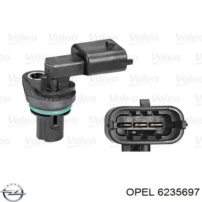Do koszyka 6235697 Opel Czujnik położenia wałka rozrządu