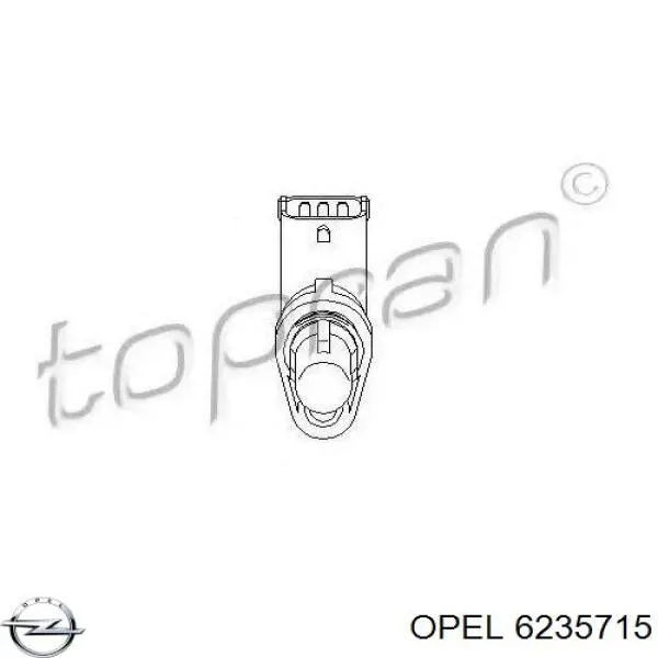 Czujnik położenia wałka rozrządu Opel 6235715 cena, od 15,37 USD