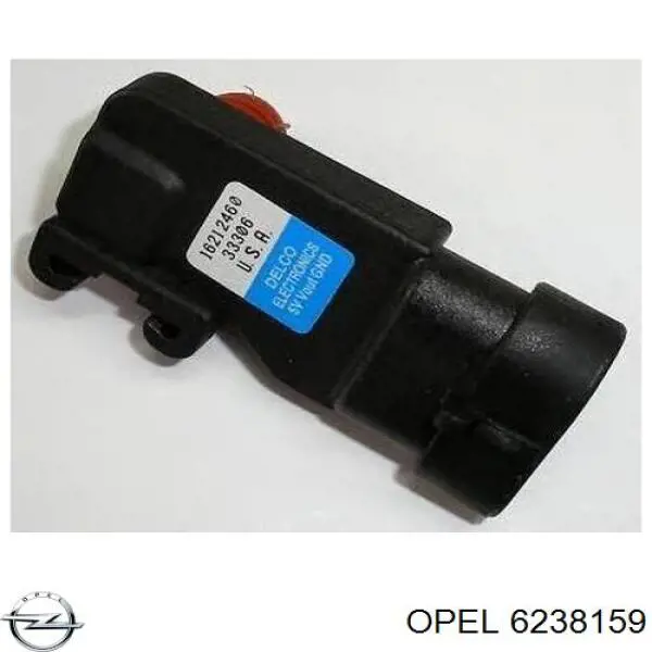 Do koszyka 6238159 Opel Czujnik ciśnienia w kolektorze ssącym, MAP