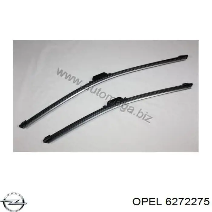 6272275 Opel Pióro wycieraczki szyby przedniej, zestaw (2 szt.)