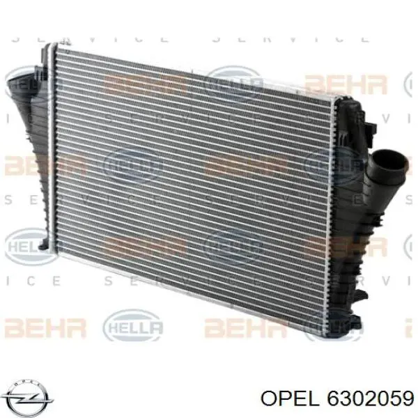 Chłodnica intercoolera Opel 6302059 cena, od 117,53 USD