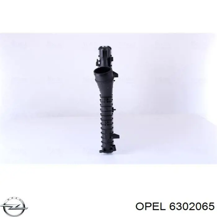 Chłodnica intercoolera 6302065 Opel