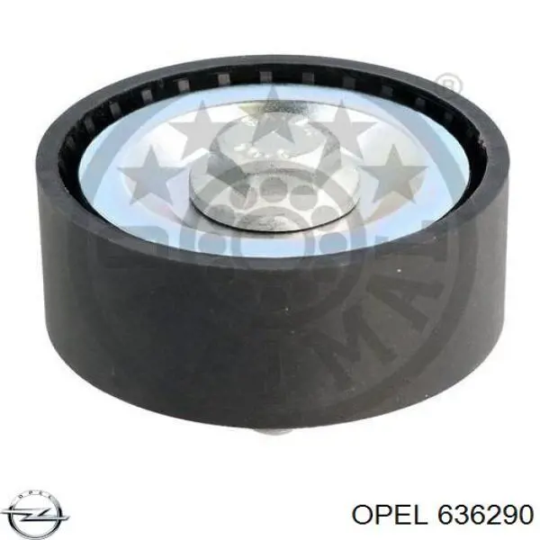 636290 Opel Rolka prowadząca, kierunkowa paska napędowego