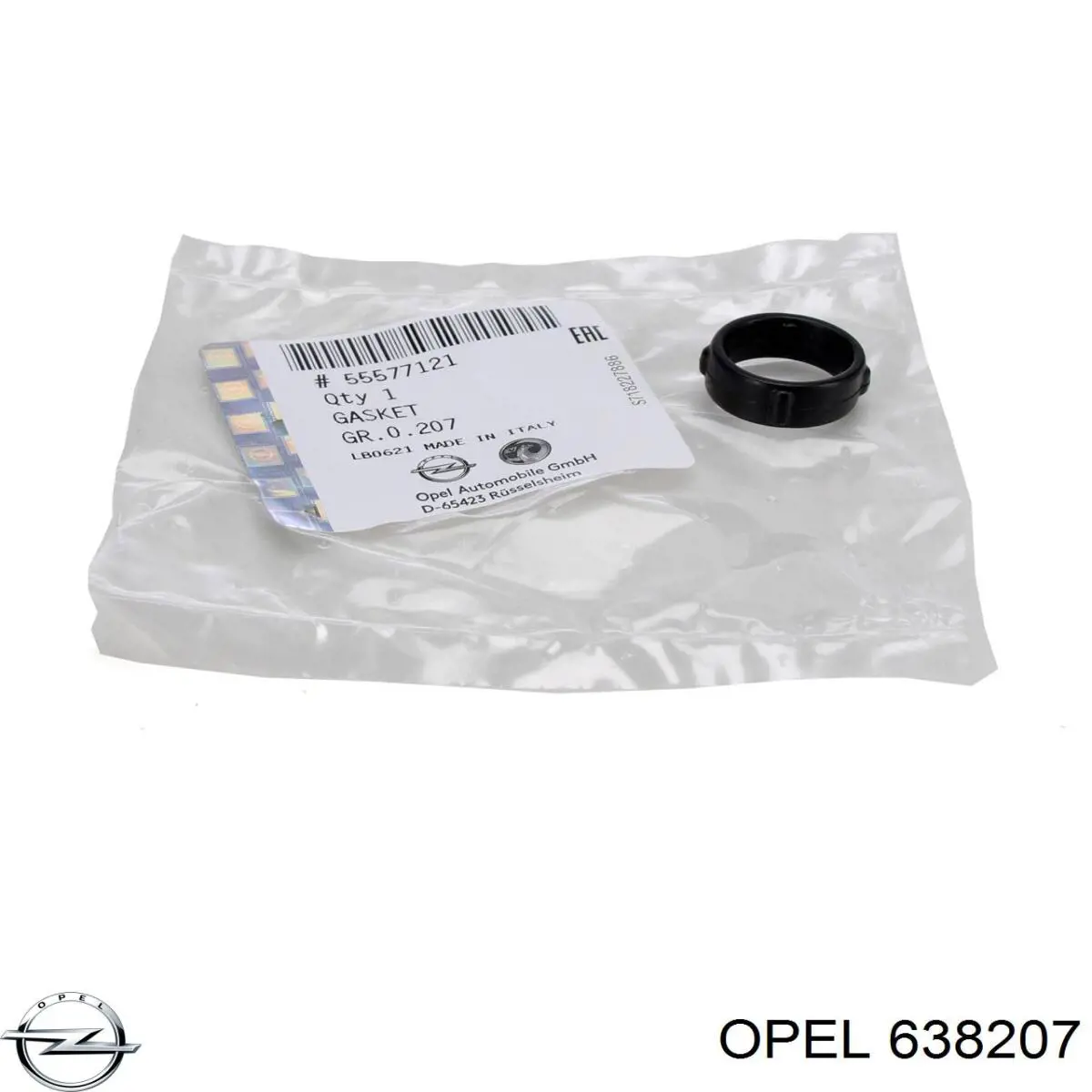638207 Opel Uszczelka pokrywy przedniej silnika