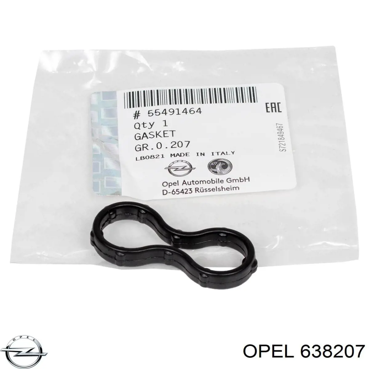 Uszczelka pokrywy przedniej silnika Opel 638207 cena, od 4,91 USD