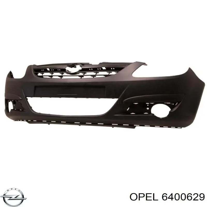 Do koszyka 6400629 Opel Zderzak przedni
