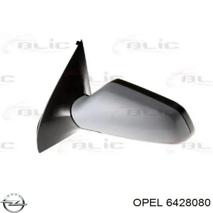 Do koszyka 6428080 Opel Lusterko wsteczne lewe