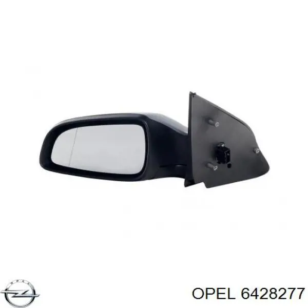 Lusterko wsteczne lewe Opel 6428277 cena, od 95,23 USD