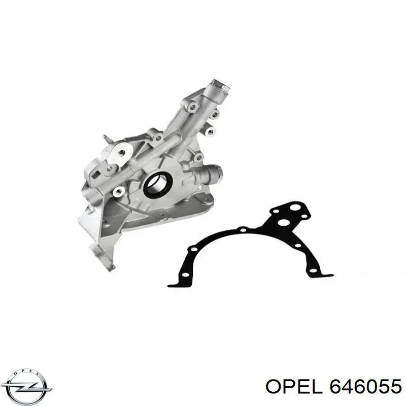 646055 Opel Pompa oleju