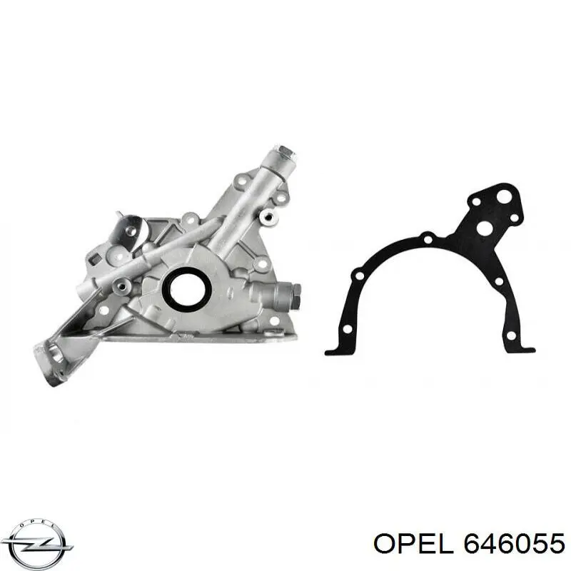 646055 Opel Pompa oleju