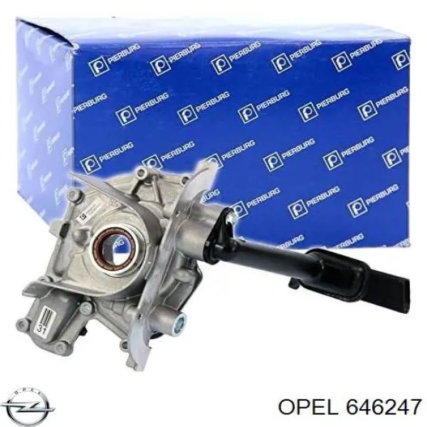 Do koszyka 646247 Opel Pompa oleju