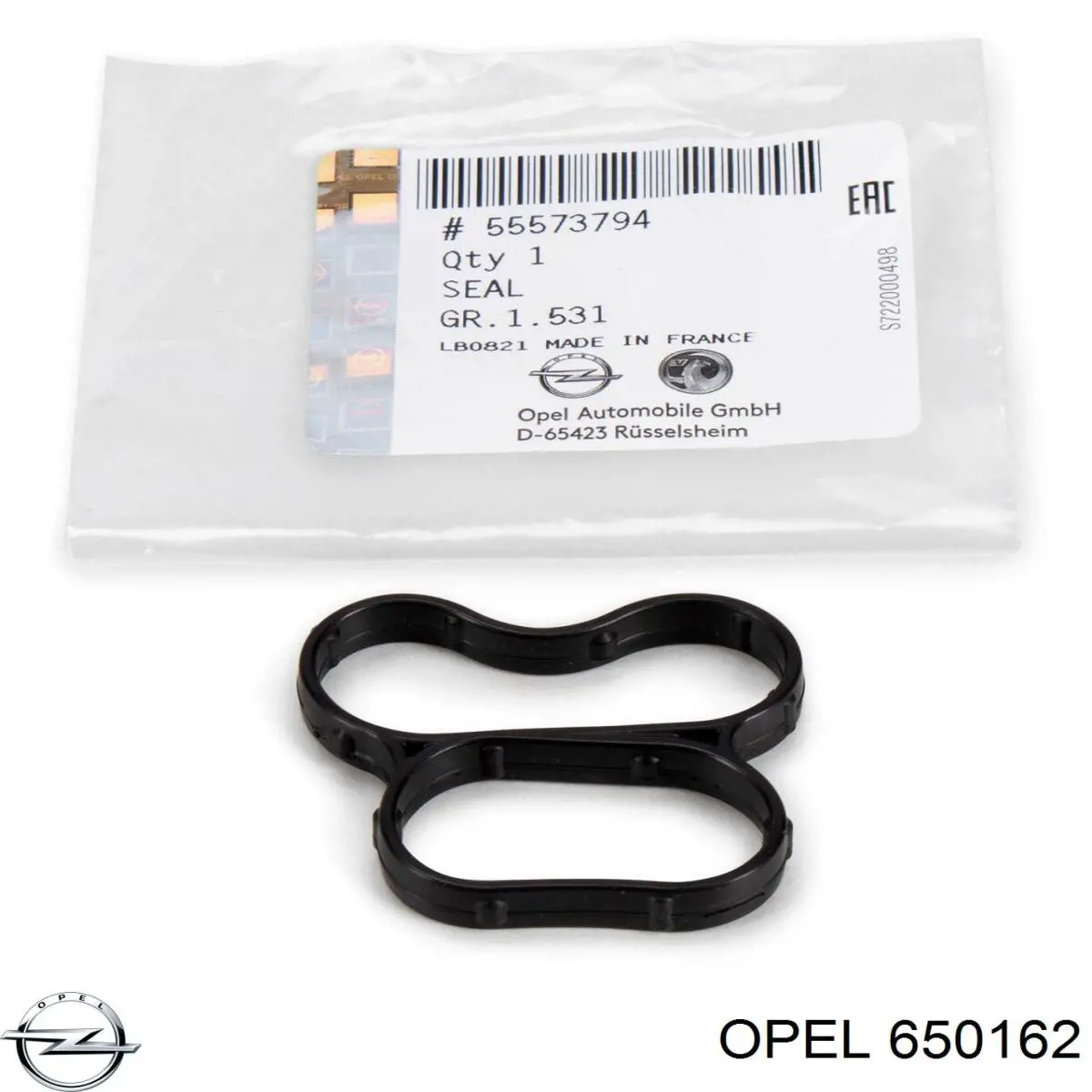650162 Opel Uszczelka miski olejowej silnika