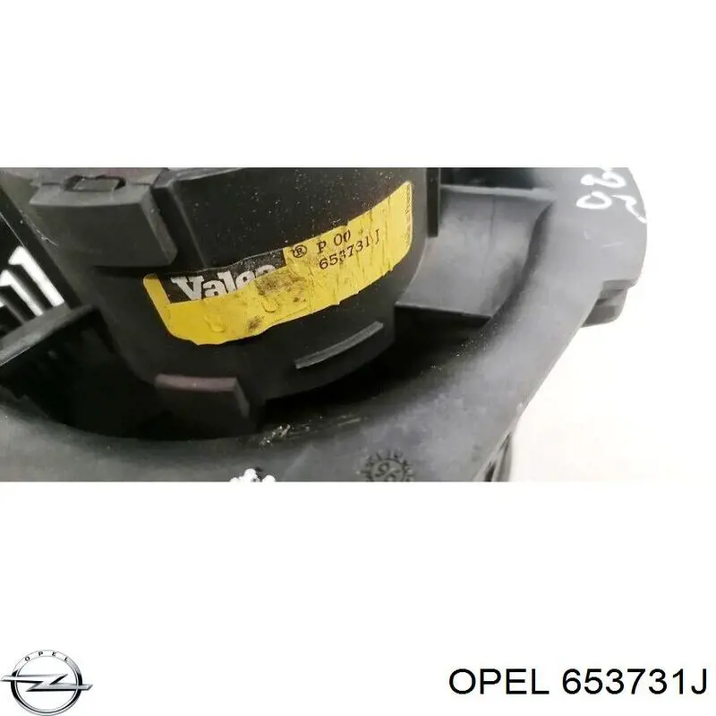 Silniczek wentylatora nagrzewnicy (ogrzewacza wnętrza) Opel 1845046 cena, od 59,62 USD