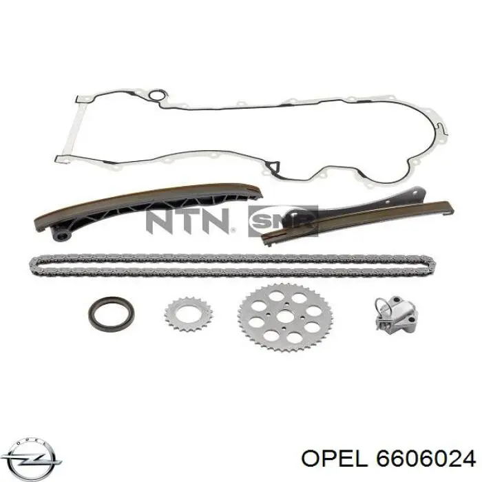 Łańcuch rozrządu, zestaw Opel 6606024 cena, od 81,28 USD
