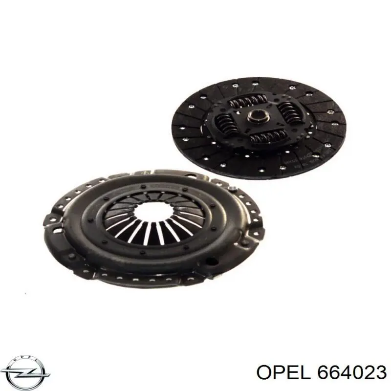 664023 Opel Tarcza sprzęgła