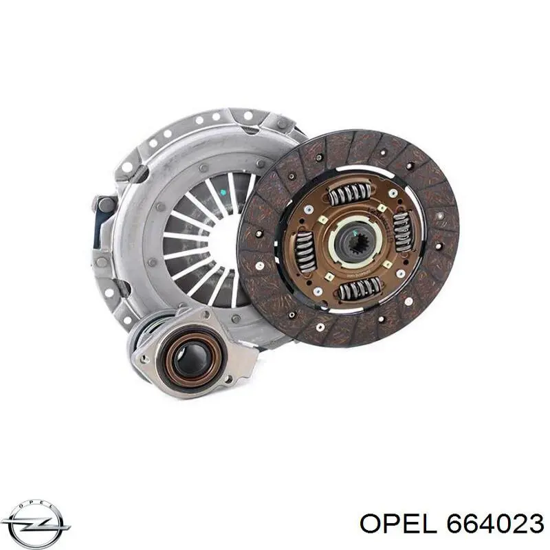 Tarcza sprzęgła Opel 664023 cena, od 36,55 USD