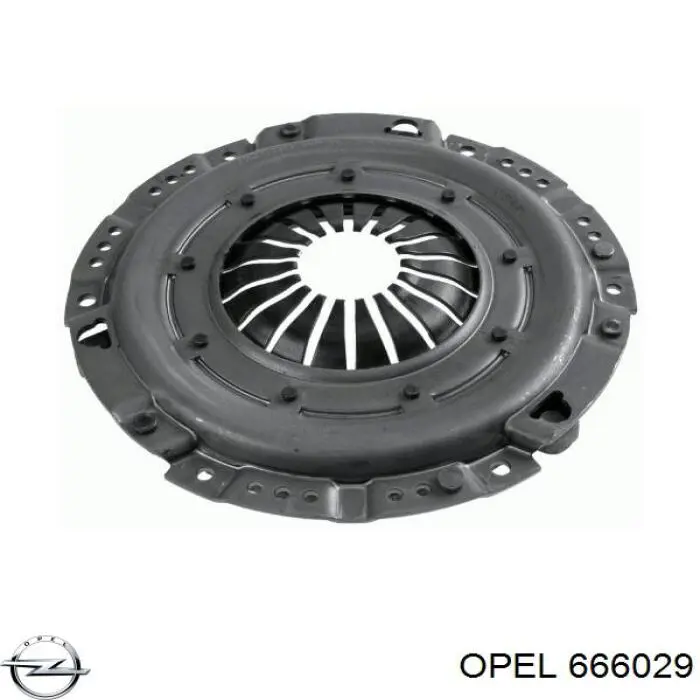 Docisk sprzęgła Opel 666029 cena, od 71,51 USD