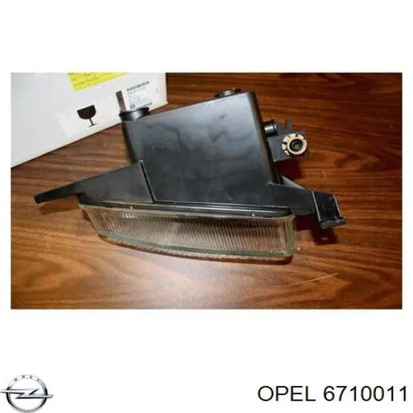Do koszyka 6710011 Opel Lampa przeciwmgielna lewa