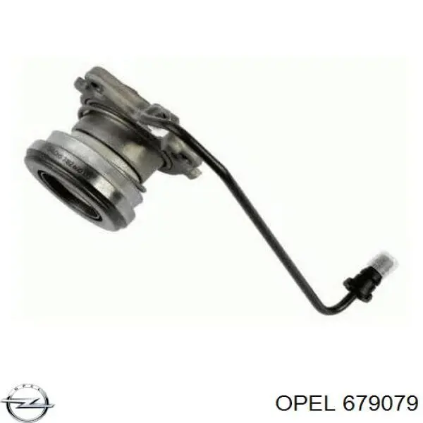 679079 Opel Cylinder roboczy sprzęgła (wysprzęglik) w komplecie z łożyskiem wyciskowym