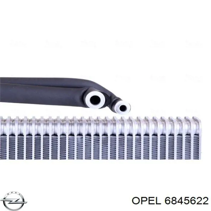 Parownik klimatyzacji Opel 6845622 cena, od 79,53 USD