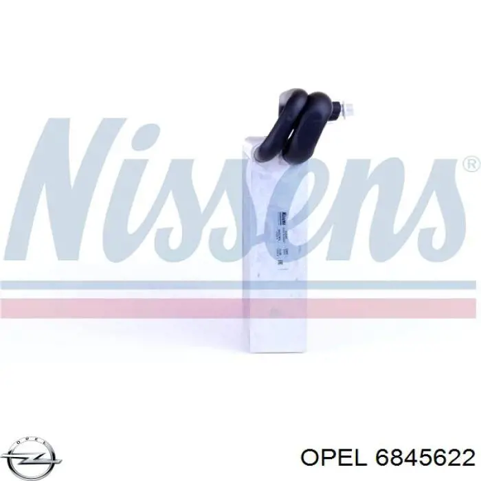 Parownik klimatyzacji 6845622 Opel