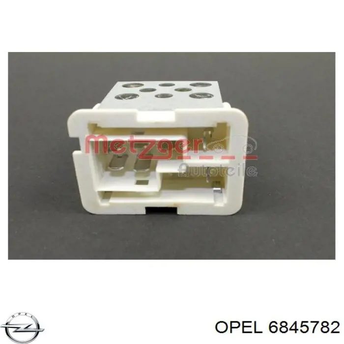 Rezystor wentylatora nagrzewnicy (ogrzewacza kabiny) Opel 6845782 cena, od 15,32 USD