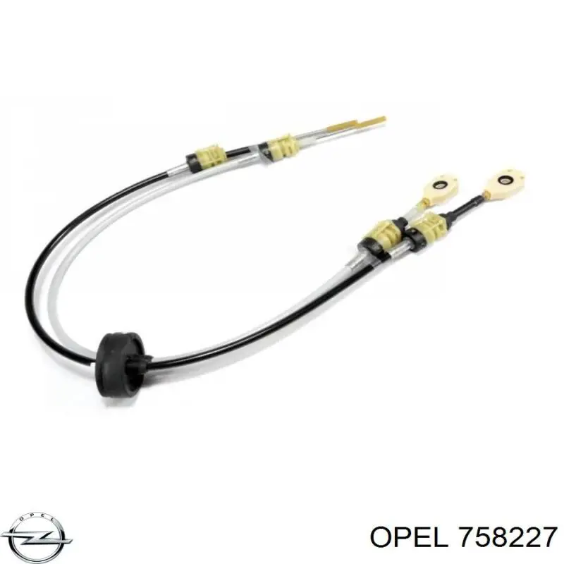 Linka dźwigni zmiany biegów podwójna Opel 758227 cena, od 45,40 USD