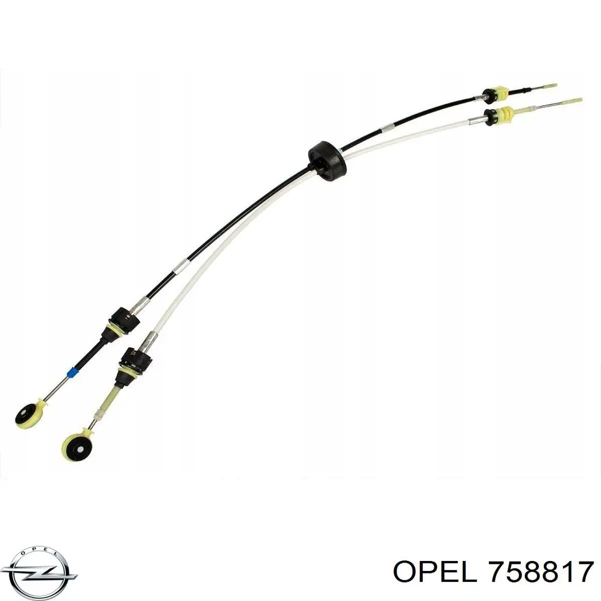 758817 Opel Linka dźwigni zmiany biegów podwójna