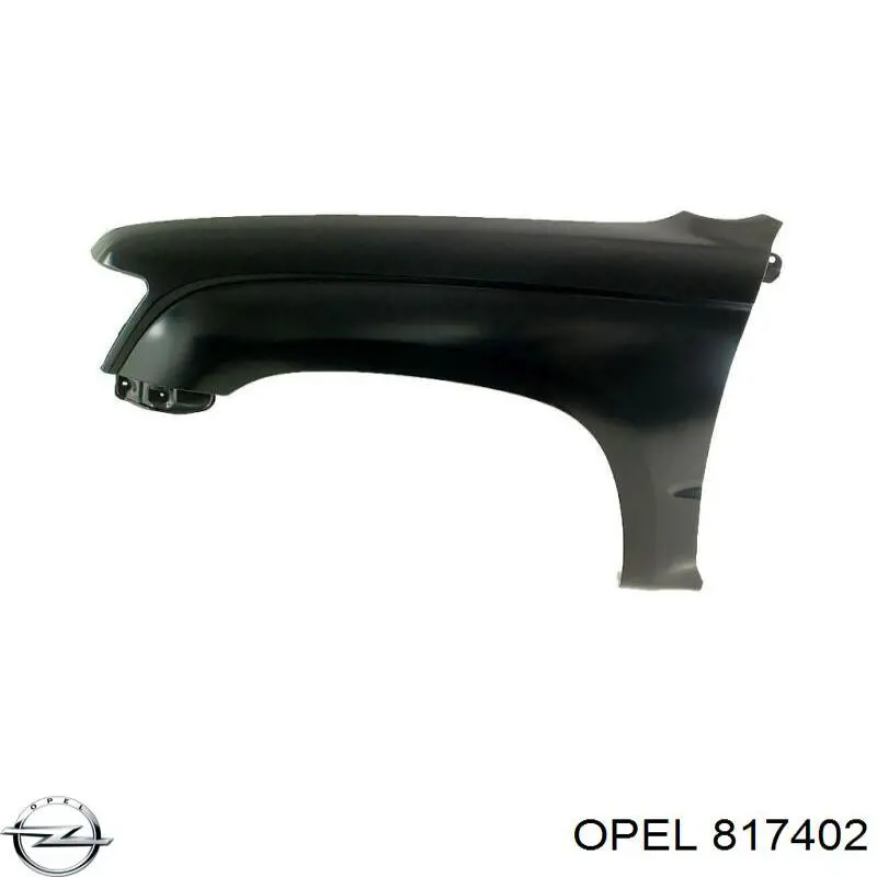 817402 Opel Wtryskiwacz paliwa