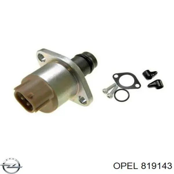 819143 Opel Zawór regulacji ciśnienia (zawór redukcyjny pompy wtryskowej) System Common-Rail