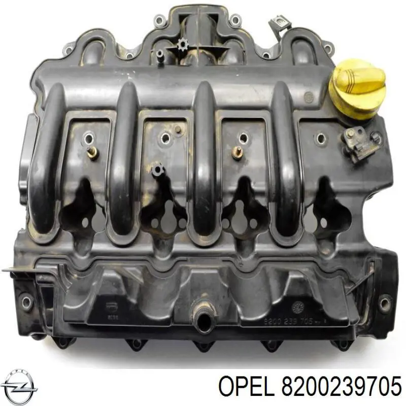 Pokrywa zaworowa 8200627939 Renault (RVI)