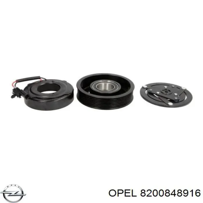 Sprężarka klimatyzacji Opel 8200848916 cena, od 243,92 USD