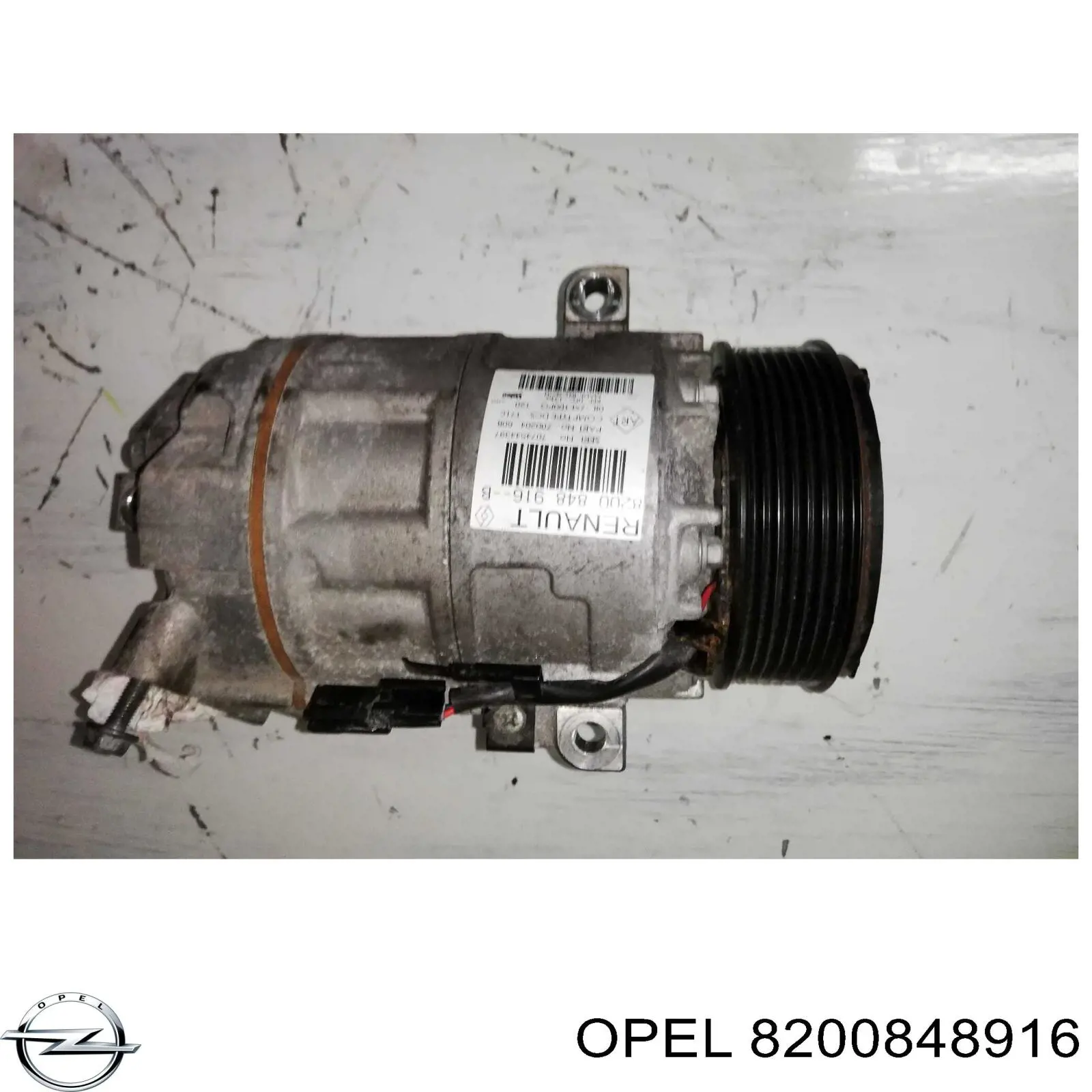 Sprężarka klimatyzacji Opel 8200848916 cena, od 243,92 USD