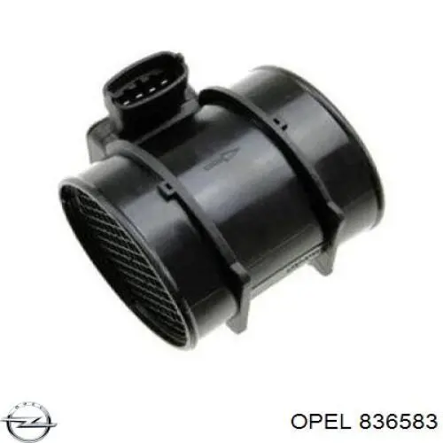 Czujnik przepływu powietrza, przepływomierz powietrza M.A.F. Opel 836583 cena, od 56,02 USD