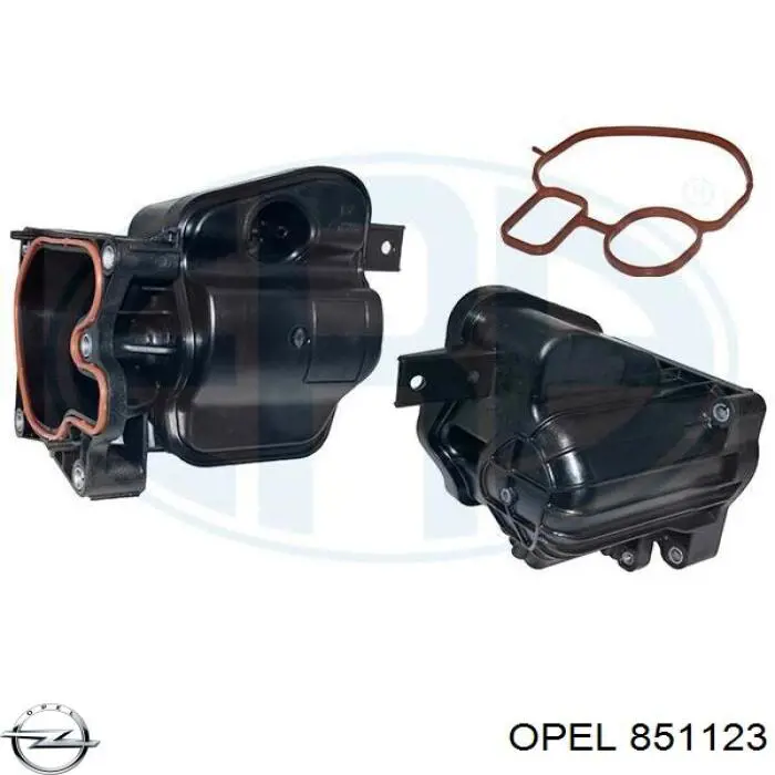 851123 Opel Chłodnica układu recyrkulacji spalin EGR
