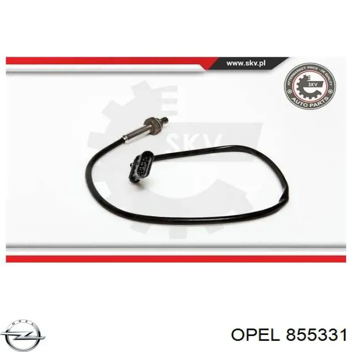 Do koszyka 855331 Opel Sonda lambda, czujnik tlenu