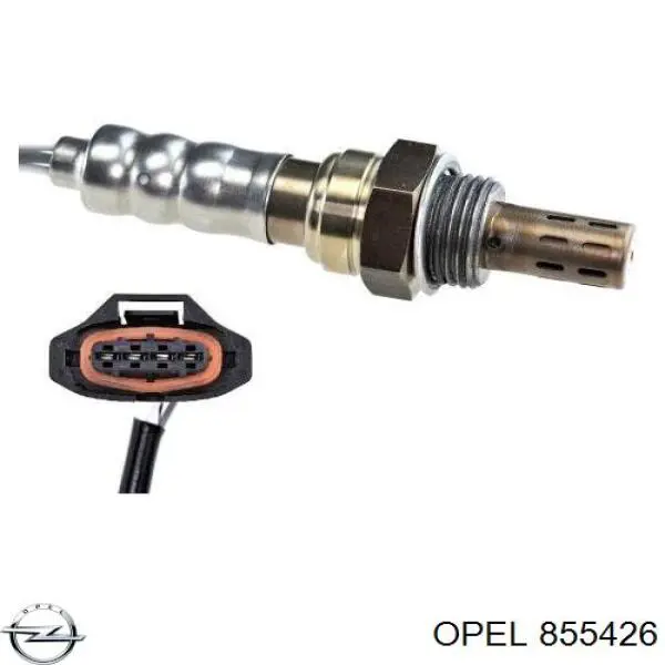 855426 Opel sonda lambda czujnik tlenu po katalizatorze