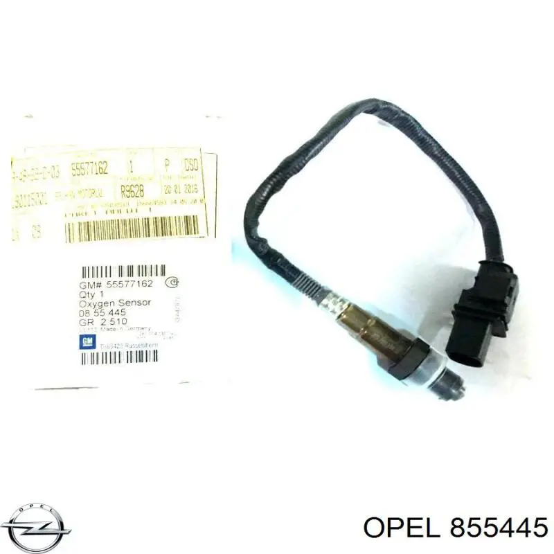 Sonda lambda, czujnik zubożonej mieszanki Opel 855445 cena, od 69,52 USD