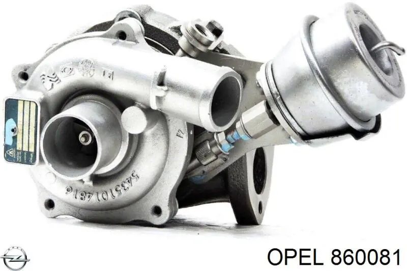 Turbina Opel 860081 cena, od 372,76 USD