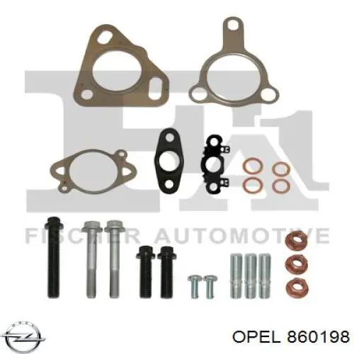 Turbina Opel 860198 cena, od 281,18 USD
