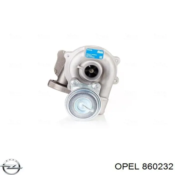 860232 Opel Turbina