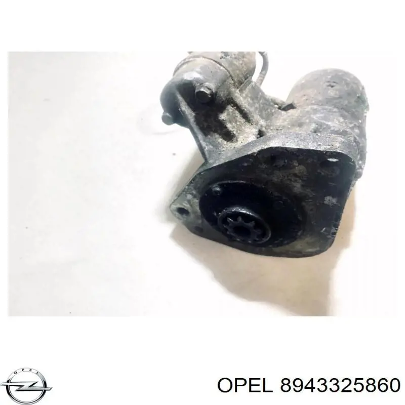 Do koszyka 8971177690 Isuzu Rozrusznik