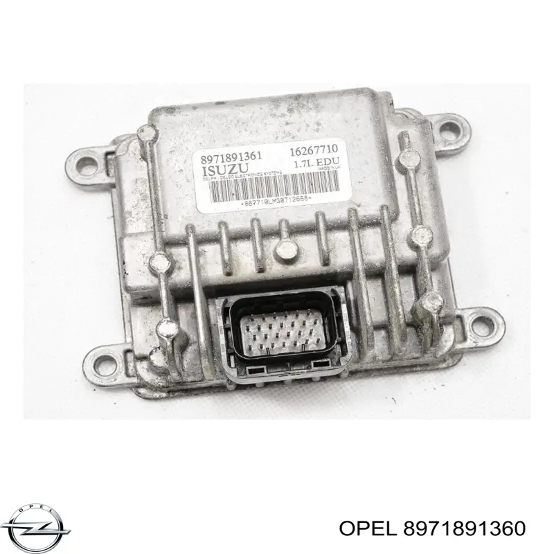 Sterownik pompy paliwa Opel 8971891360 cena, od 335,41 USD