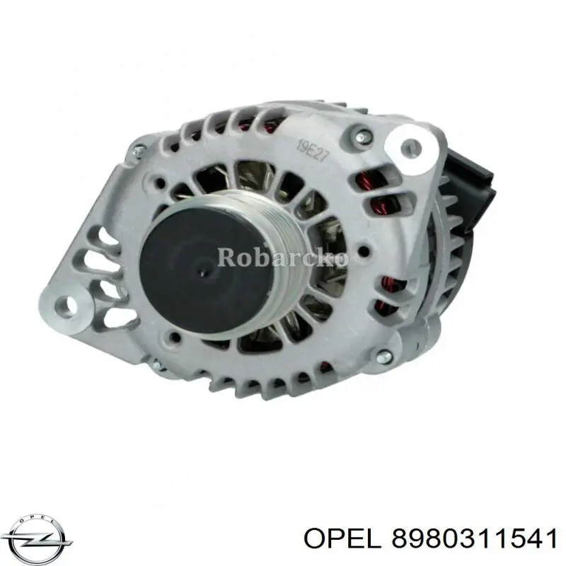 Alternator Opel 8980311541 cena, od 98,75 USD