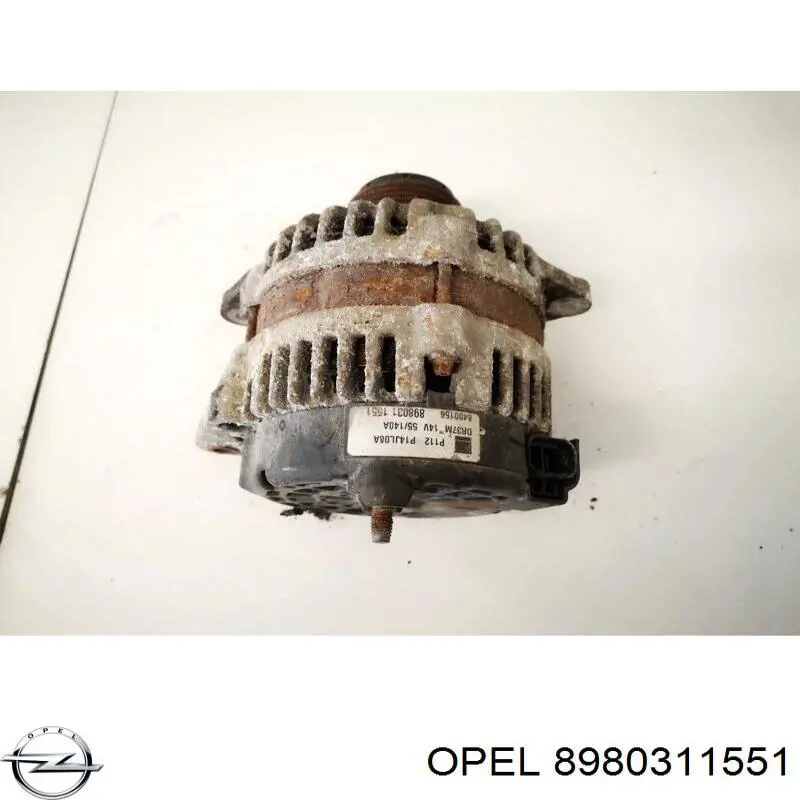 8980311551 Opel alternator