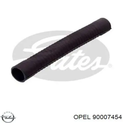 Przewód (króciec) chłodnicy górny 90007454 Opel