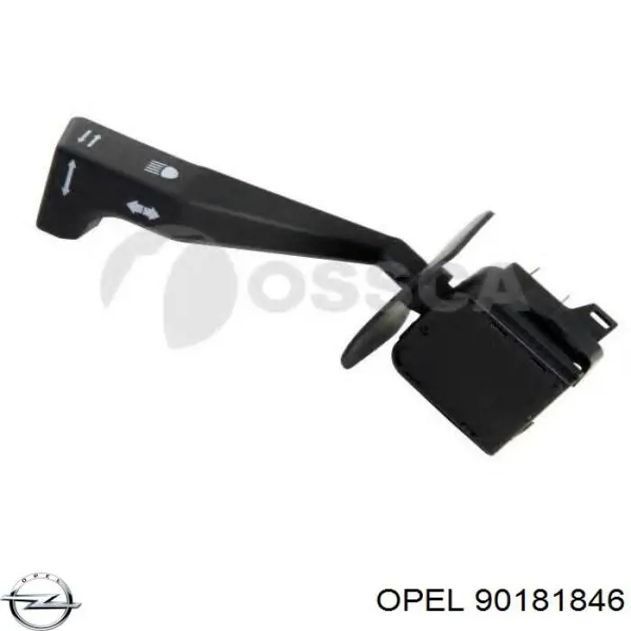 Do koszyka 90181846 Opel Przełącznik zespolony lewy