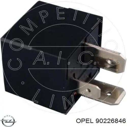 Do koszyka 90226846 Opel Przekaźnik pompy paliwa elektrycznej