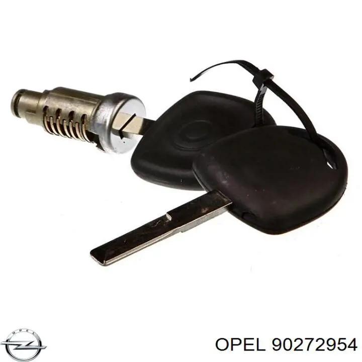 Wkładka zamka drzwi przednich 90272954 Opel